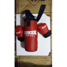 Набор бокс Boxer  (груша + перчатки 4 ун)